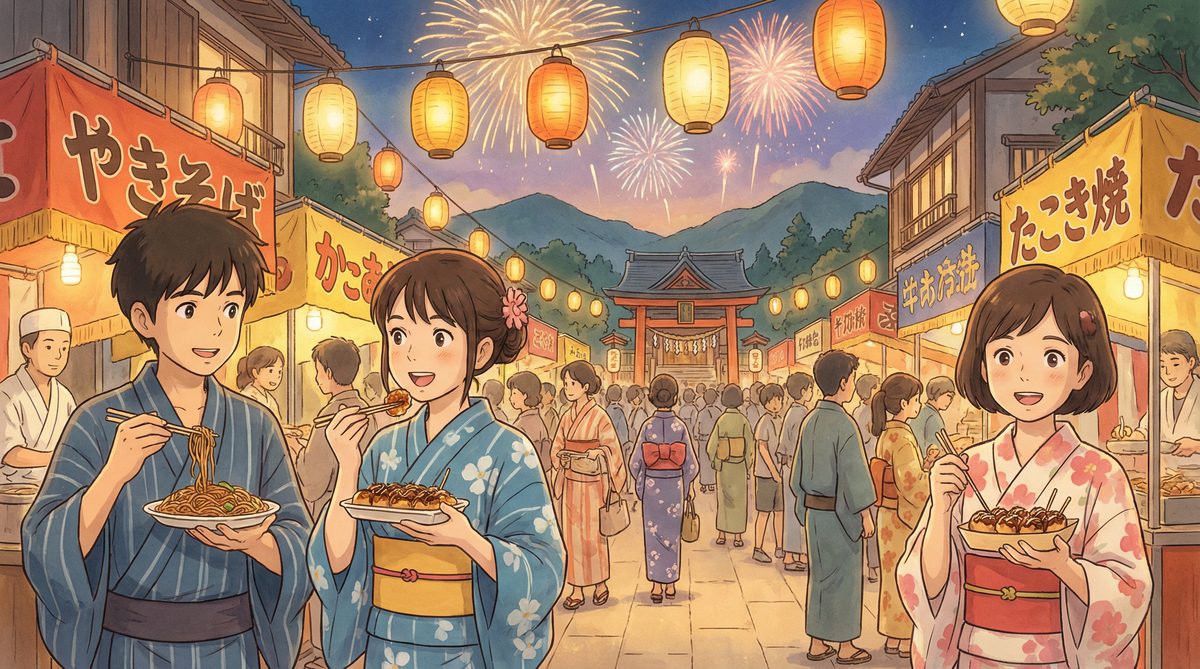 国产视频治愈系日常动漫-夏日祭物语